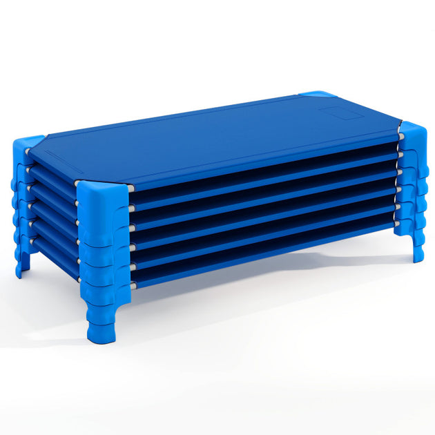 Hivvago Stackable Daycare Cot Blue 3
