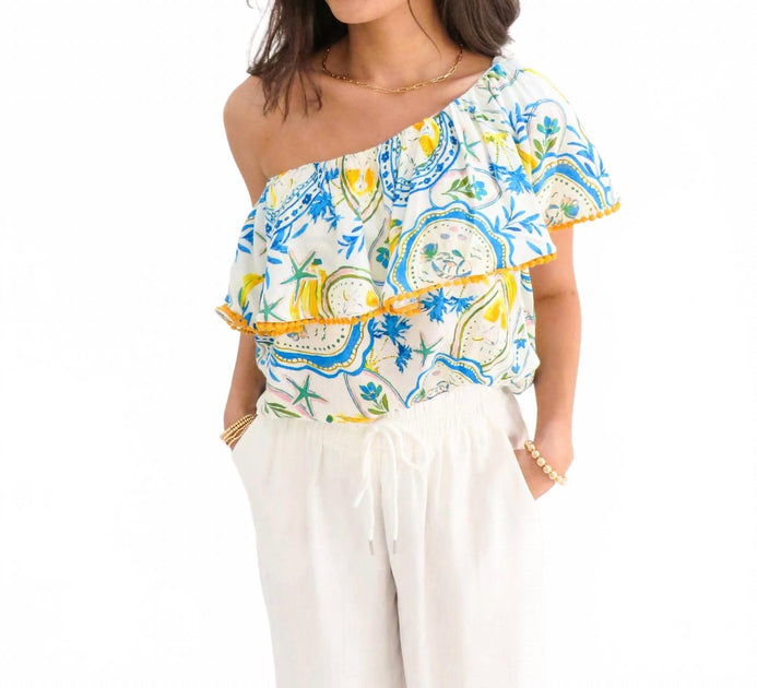 SUGARLIPS Havana Banana Ein-Schulter-Oberteil Multi XSmall 2