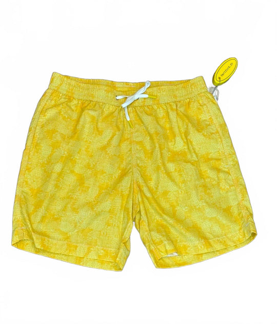 Hartford Men's Mid Length Swim Short Green Small 2