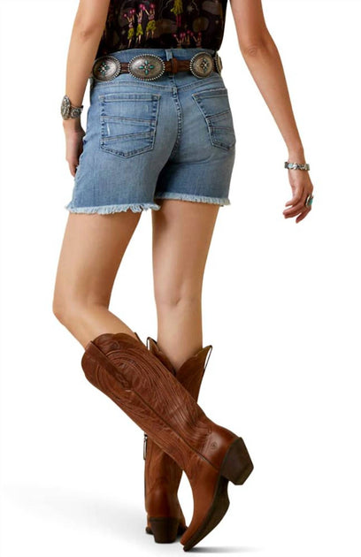 Ariat Stephanie Short Blue 24 3