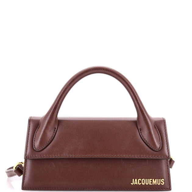 Jacquemus Le Chiquito Long Leather Bag Brown Small 2