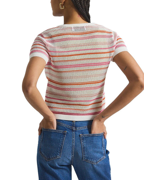 Derek Lam 10 Crosby Andy Sweater Red Small 3