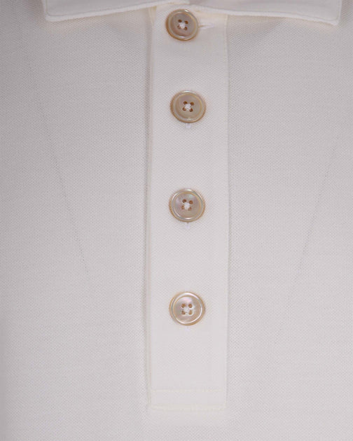 Eleventy Poloshirt Weiß XLarge 4