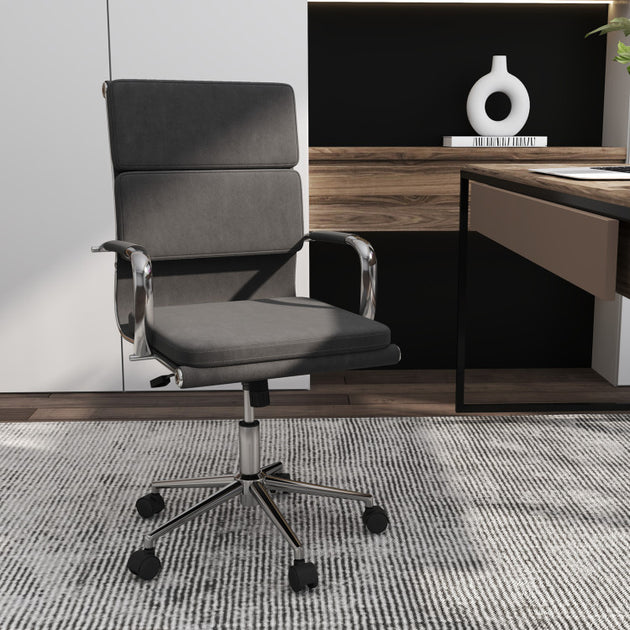 Hivvago Ergonomischer Bürostuhl Grau 3