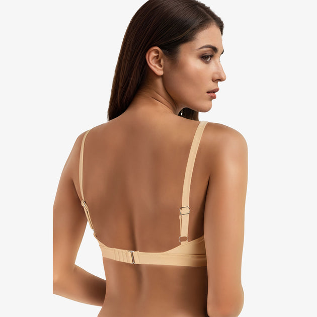 Calypsa Plus Adjustable Strap Swim Bra Black M 3