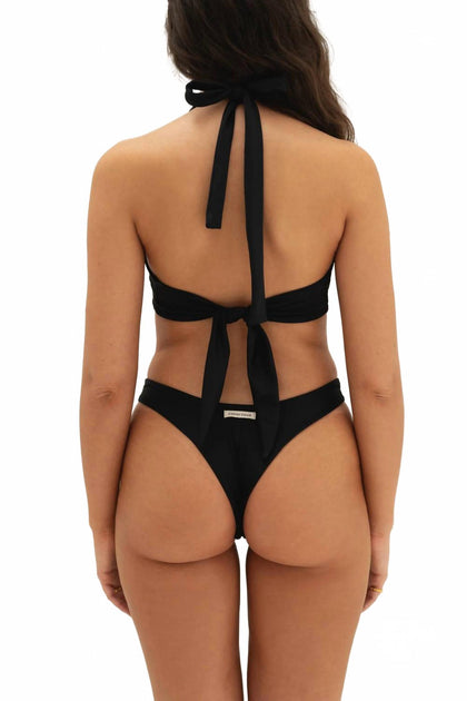 Conscious Noah Bikinihose Schwarz Large 4