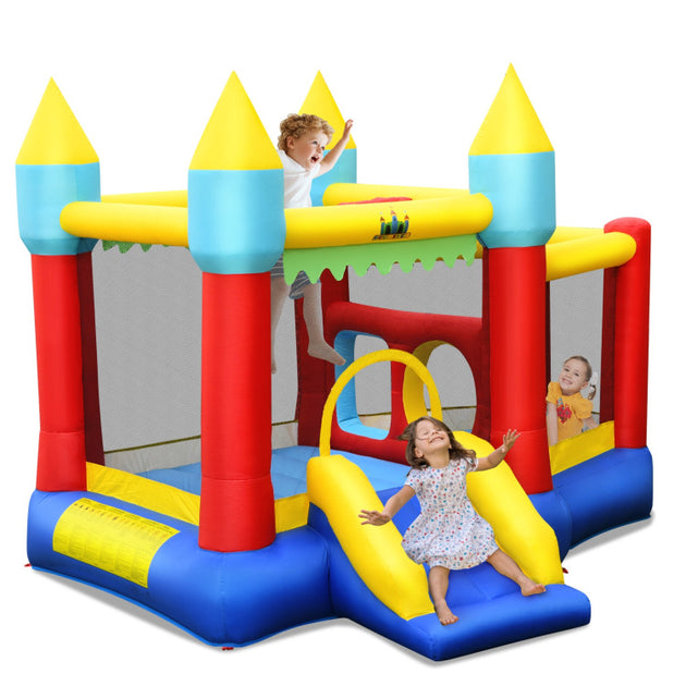 BreeBe Inflatable Bounce Slide Jumping Castle Multicolor 2
