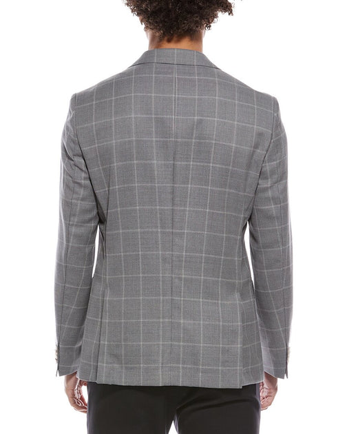 Hugo Boss Hutson Woll-Blazer Silber US 38 Regular 3