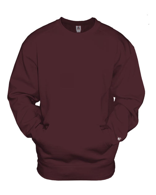 Badger Men's Pocket Sweatshirt Blue XX-Large 5