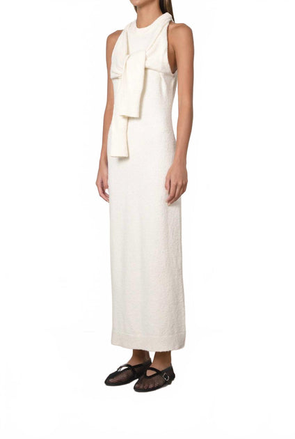 Parentezi Jacqueline Robe Pull Maxi Beige Small 3