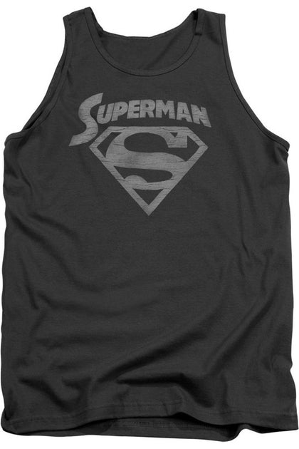 Gildan Superman Super Arch Tank Top Black XLarge 2