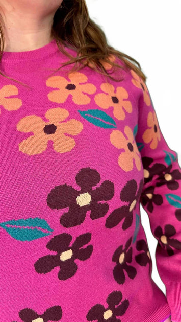 STACCATO Tasha Pullover mit Blumenmuster 4