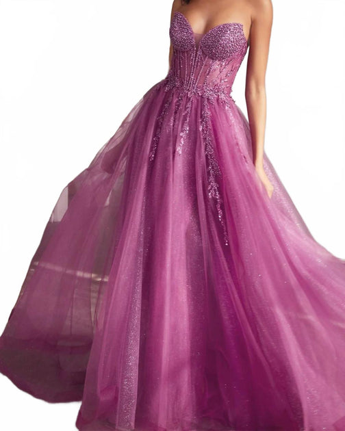 Cinderella Divine Ailiyah Gown Purple US 8 3