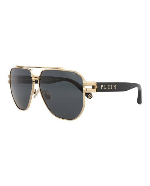 Philipp Plein Aviator-Frame Metal Sunglasses Multi One Size 6