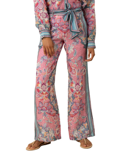 Hale Bob Fernanda Linen Pant Multi Medium 2