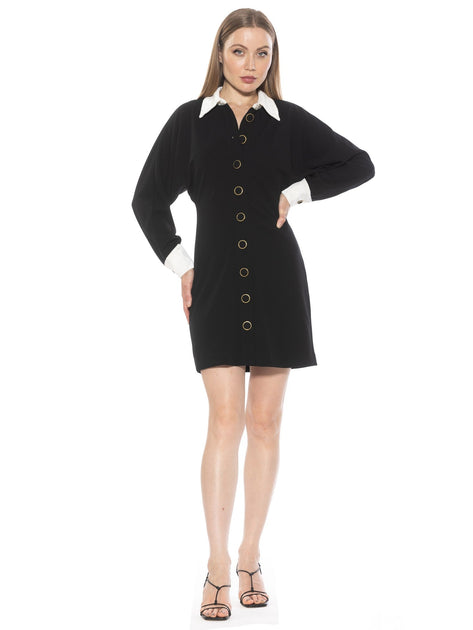 Alexia Admor Velvette Dress Black US 12 2