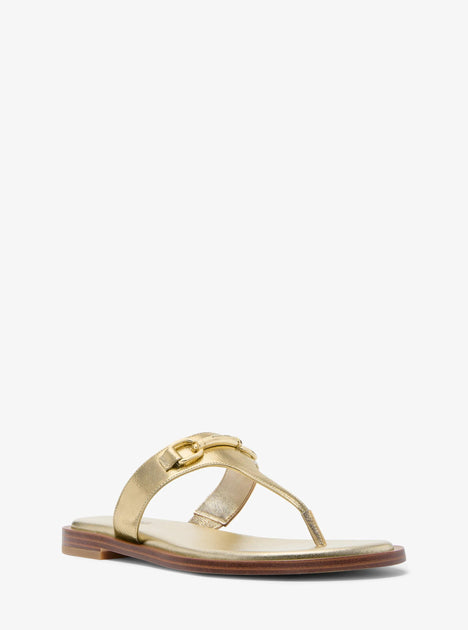 Michael Kors Carson Sandal Gold US 8 3
