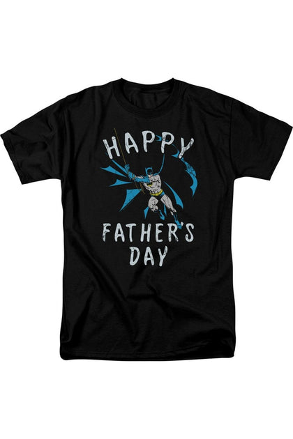 Gildan Batman Fathers Day T-Shirt Black Small 2