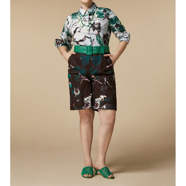 Marina Rinaldi Baltico Blouse Green US 24 3