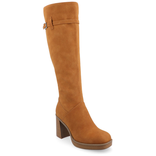 Journee Collection Letice Boots White US 10 2