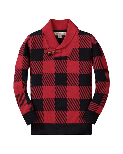 Hope & Henry Sweater Red 18-24 Months 2