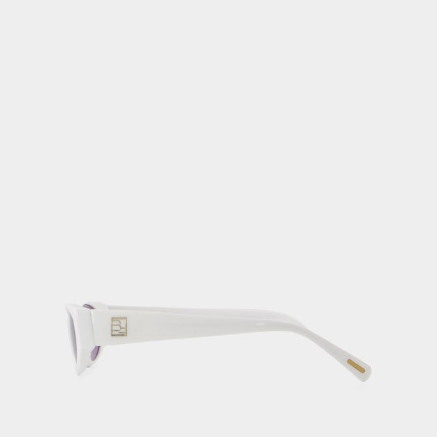 【関税込み】Sunglasses - By Far - Rodeo - White By Far Sunglasses - Rodeo - White | ShopSimon