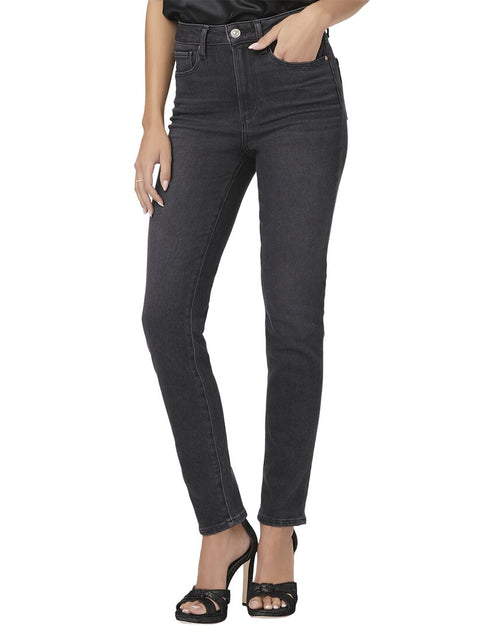 PAIGE Gemma High Rise Slim Cigarette Jean Grey 23 2