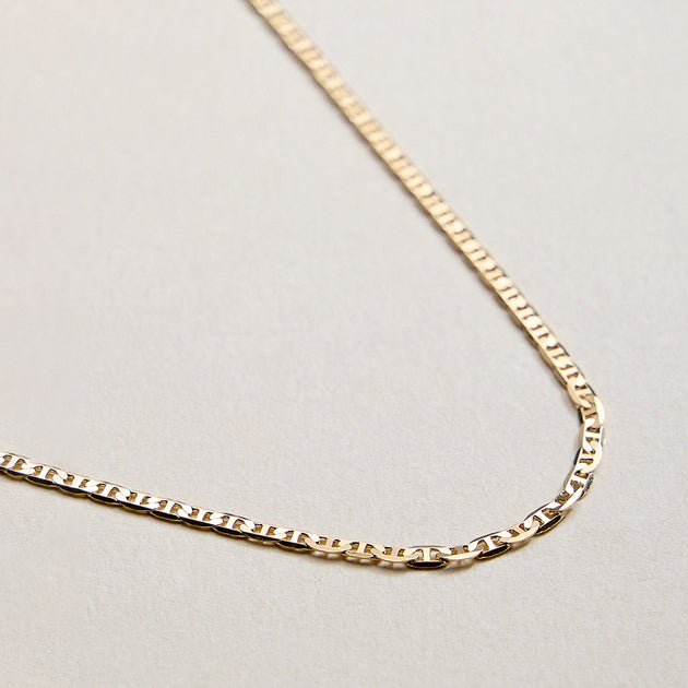 FASHNZFAB Marine Chain Necklace Gold One Size 4