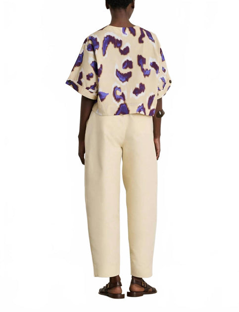 Soeur Edith Crew Neck Blouse Beige EU 38 3
