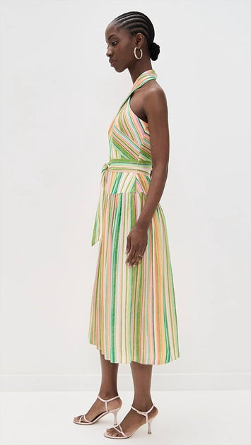 Shoshanna Florentine Midikleid Multi US 4 4