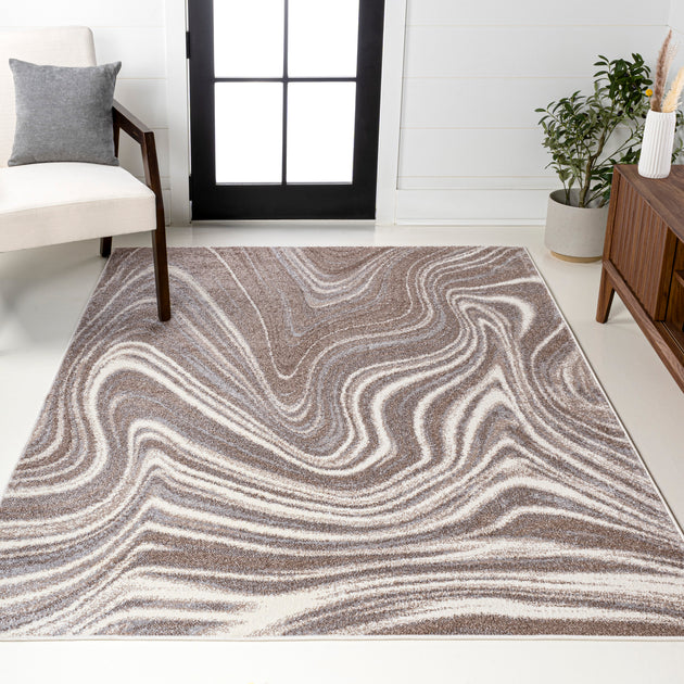 Jonathan Y Eleni Abstract Marble Teppich 4
