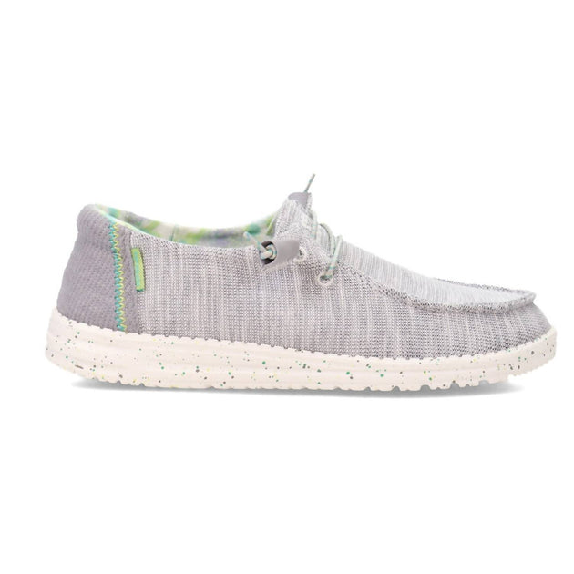 Hey Dude Wendy Stretch Sneakers Pearl River Grey US 9 2