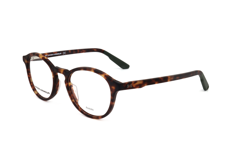 Under Armour UA5017 Matte Havana Round Opticals White 3