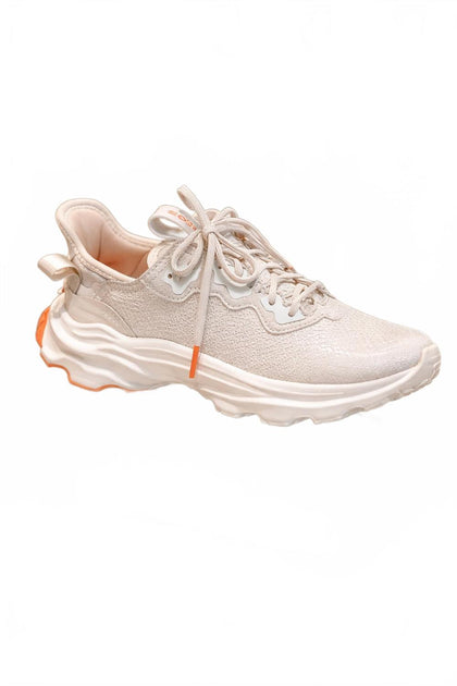 Sorel Kinetic Breakthru City Lace Sneakers White US 9 4
