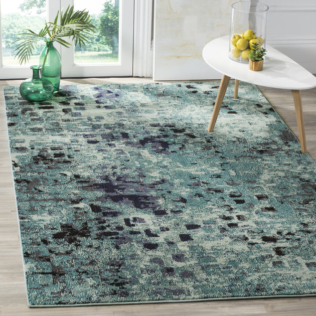 Safavieh Monaco Teppich Hellblau / Multicolor 2