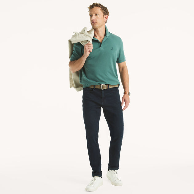 Nautica Athletic Slim Stretch Denim Blue 34x34 2