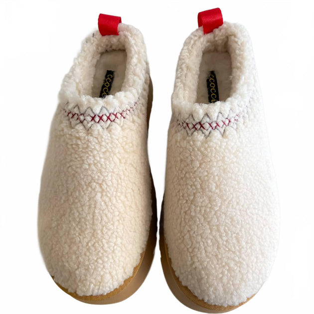CCOCCI Isaac Platform Slipper White US 8.5 3
