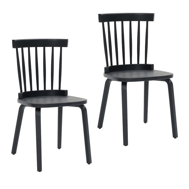 Streamdale Windsor Dining Chair Black 2