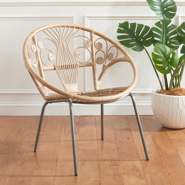 Safavieh Carlson Accent Chair Grey 2