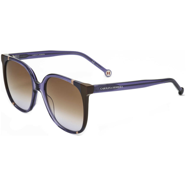 Carolina Herrera Women's 57 mm Brown Sunglasses 2
