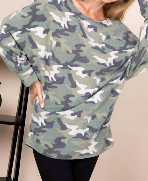 Emerald Collection Slouchy One Shoulder Dolman Top Green 1X 3