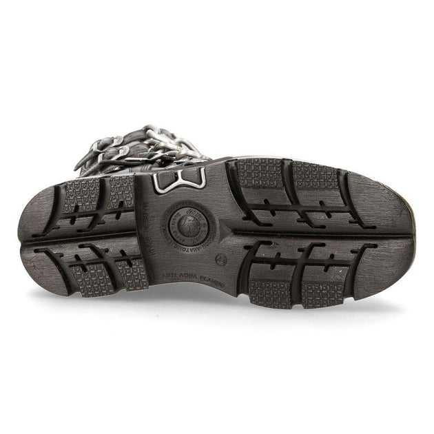 New Rock 727-S1 Mid-Calf Boot Black EU 46 2