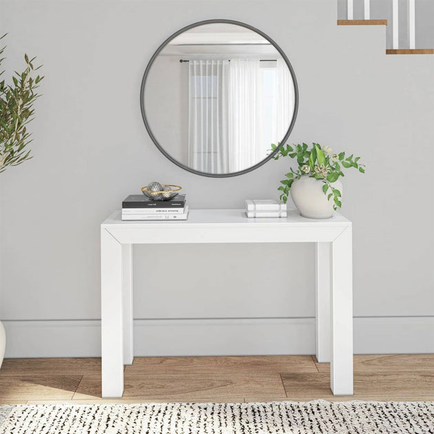 Hivvago Console Table White 3