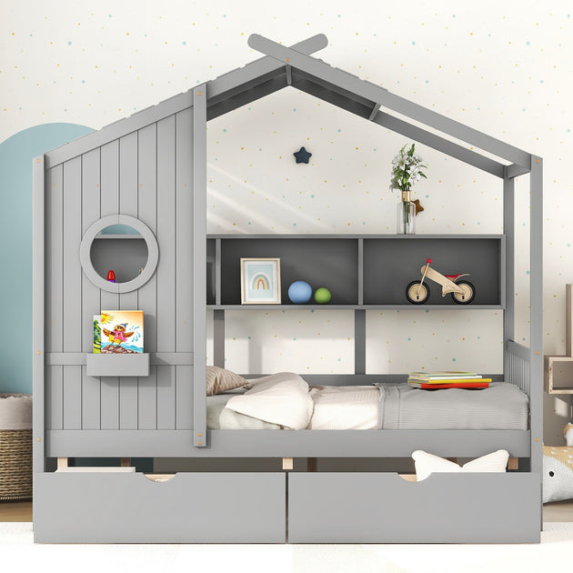 Streamdale Wooden Full Daybed White 10
