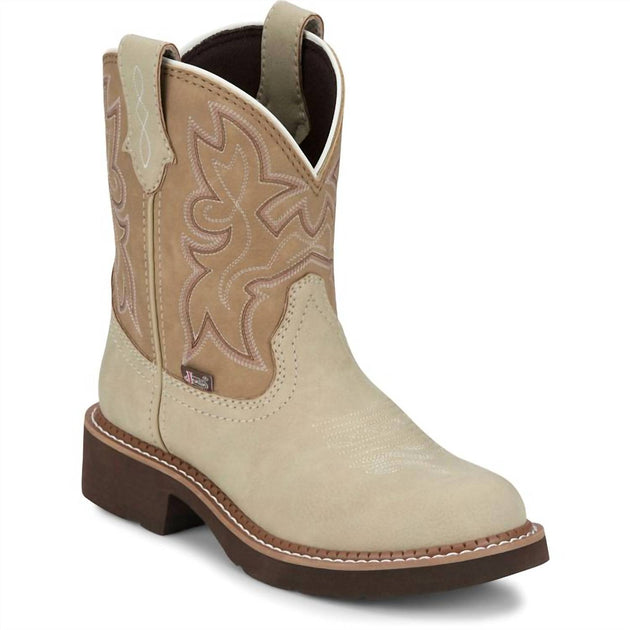 Justin Boots Kay Western Boot Beige US 6 2