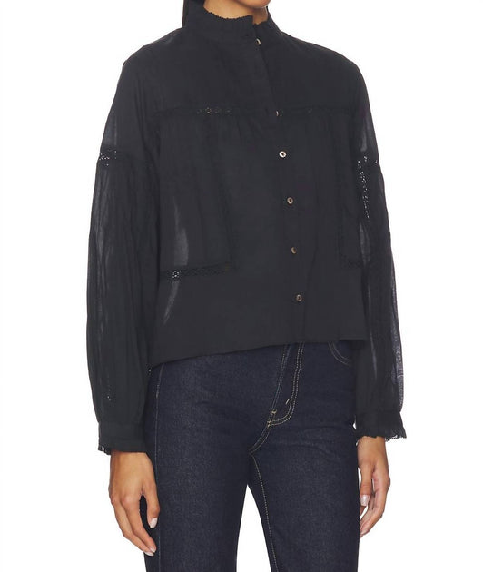 Cleobella Morea Top Black Large 3
