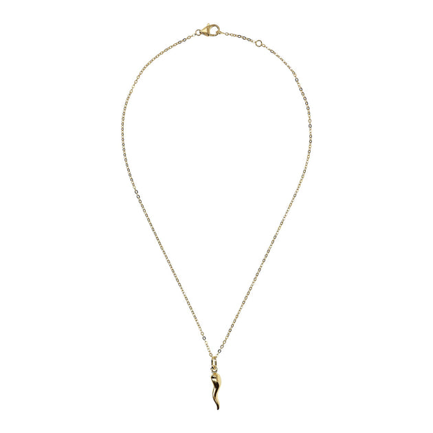 Autentica Lucky Horn Pendant Necklace Multi 3