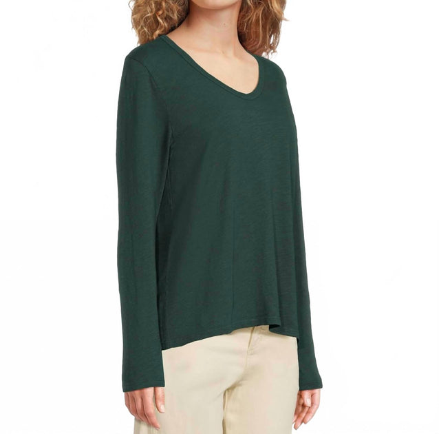 Elliott Lauren Knit Top Green Medium 4