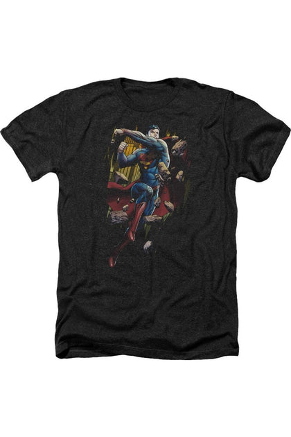 Gildan Superman Flying Determination T-Shirt Black XXL 2