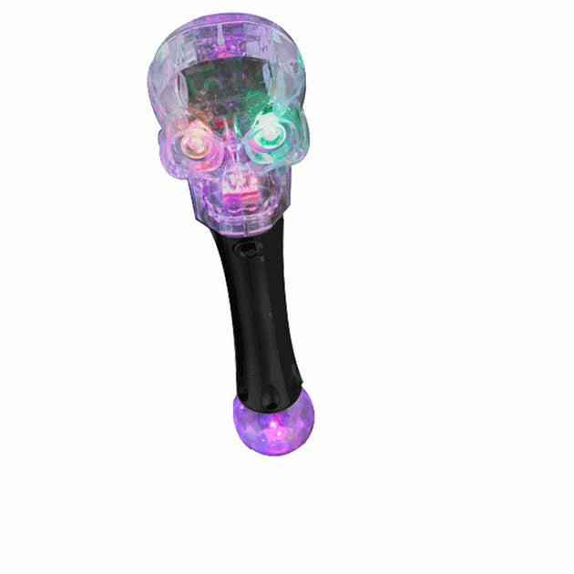 Blinkee LED Flashing Spooky Cackling Skull Wand 2